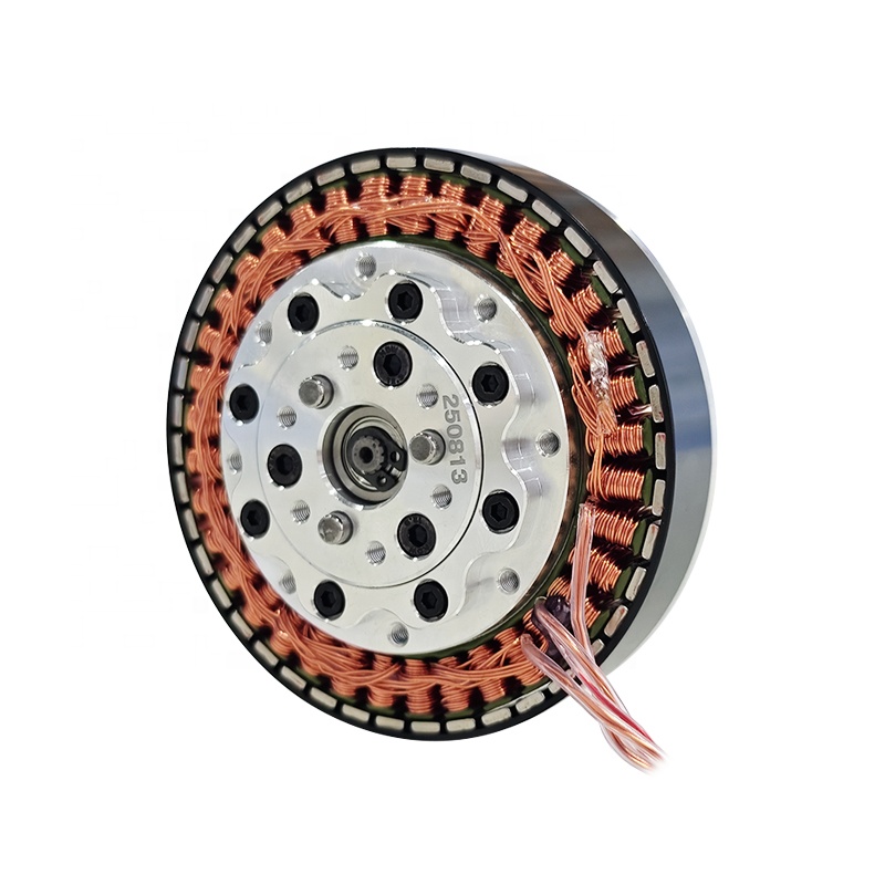 Bldc Planetary Gear Motor 48V High Torque - 医療用外骨格やリハビリテーションロボット向けに設計された、24V/48V対応の高トルクBLDCロボット関節モジュール。遊星歯車モーターを内蔵。